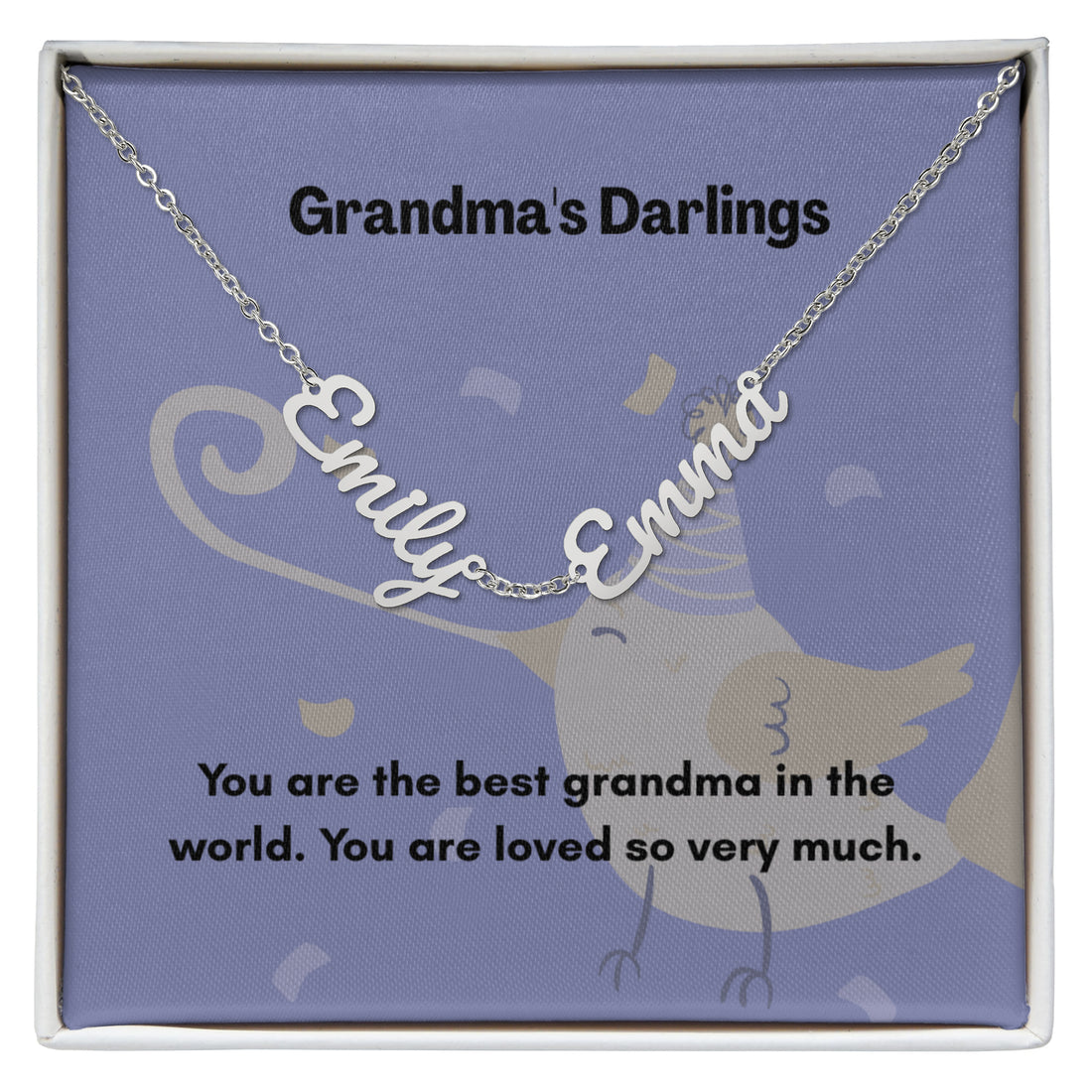 Custom Name Necklace - A Unique Keepsake for Cherished Connections