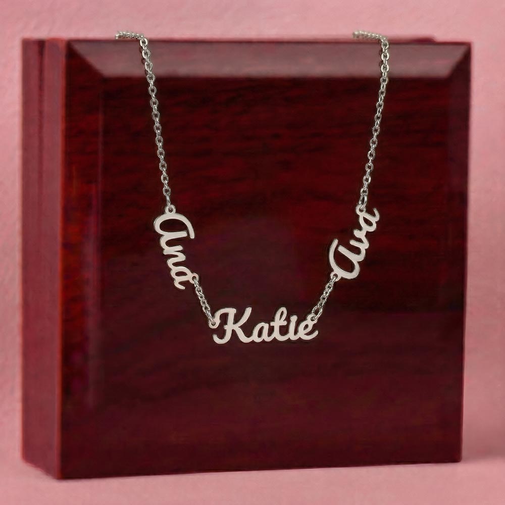 Multiple Name Necklace