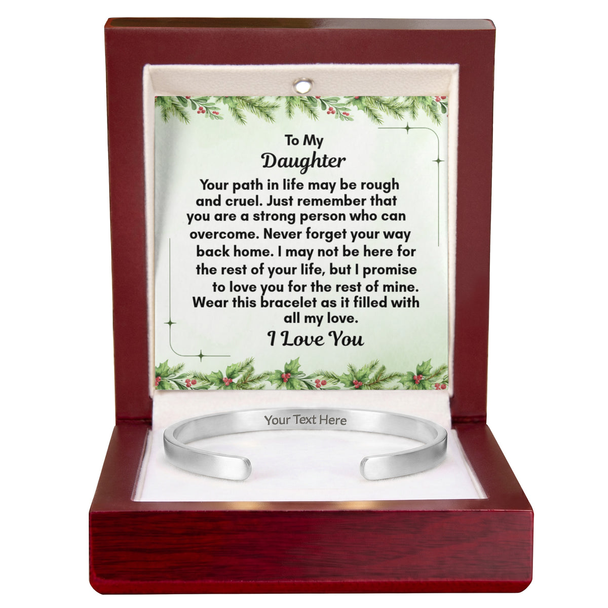 Custom Engraved Cuff Bracelet