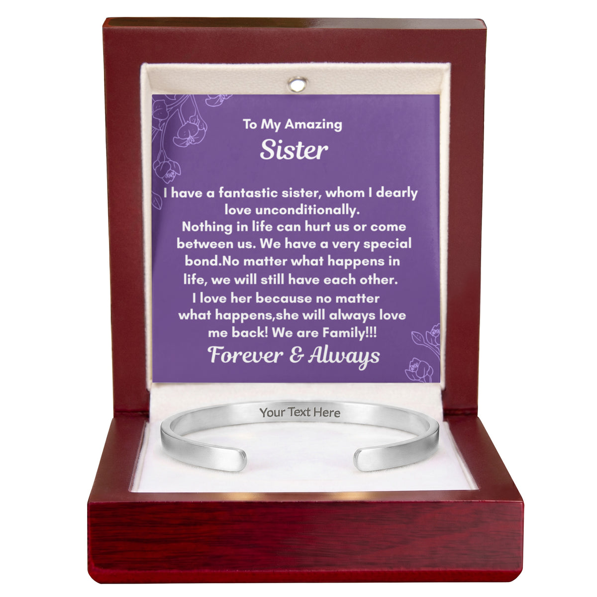 Custom Engraved Cuff Bracelet