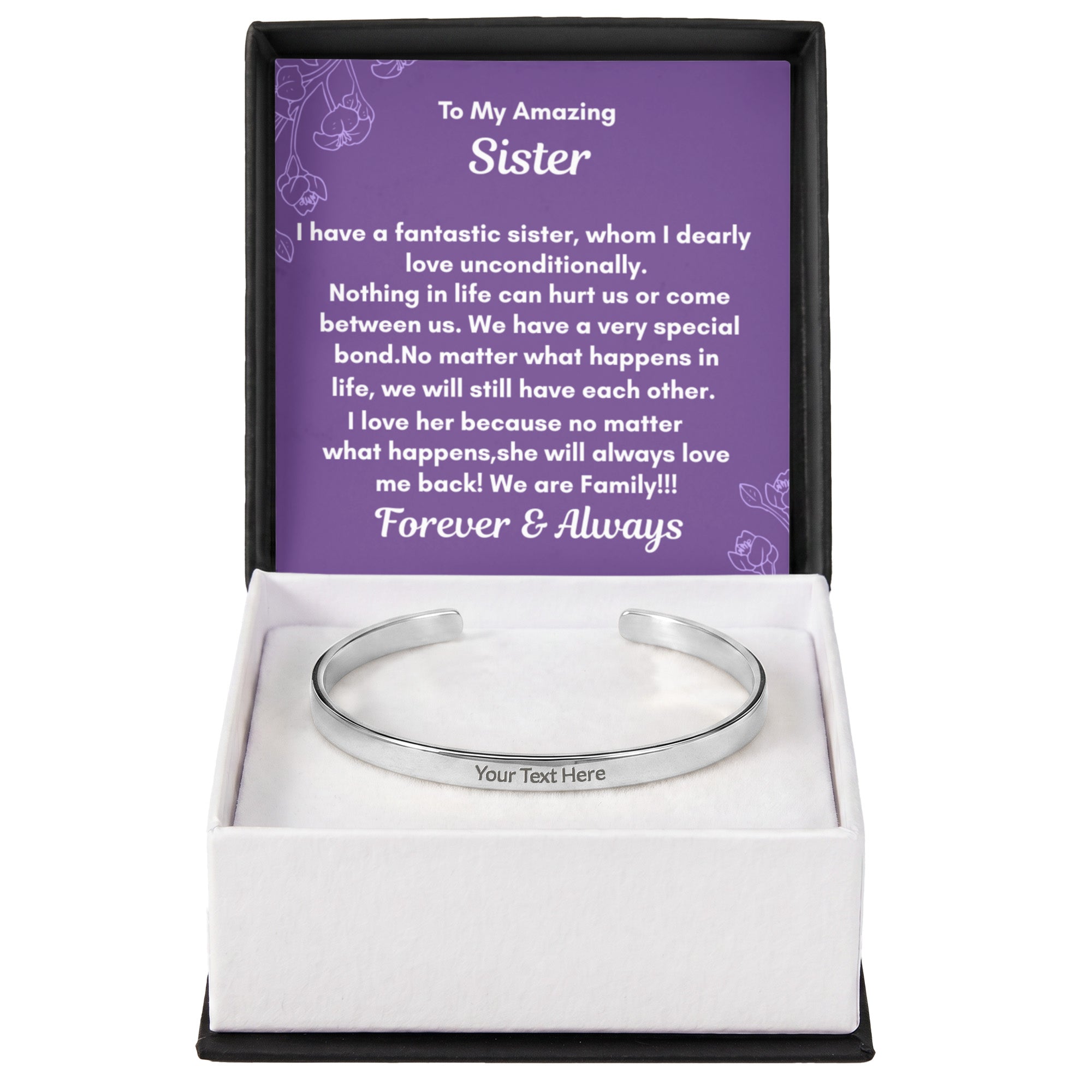 Custom Engraved Cuff Bracelet
