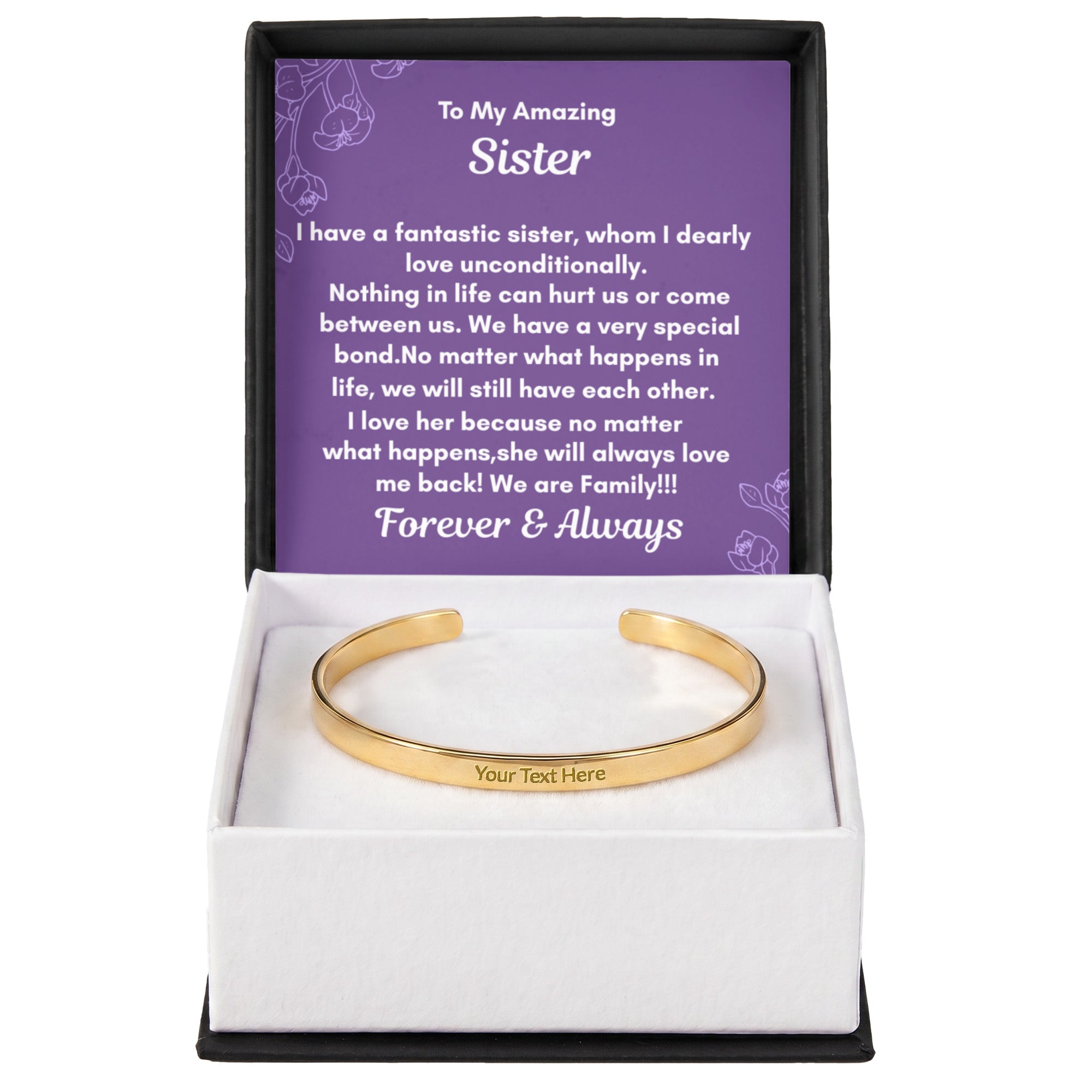 Custom Engraved Cuff Bracelet