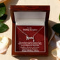 Scripted Love Necklace