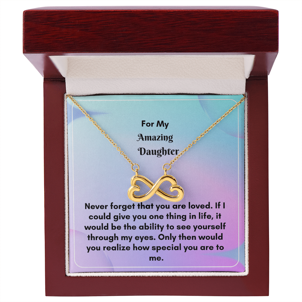 Endless Love Necklace - A Timeless Heartfelt Gift for Your Daughter