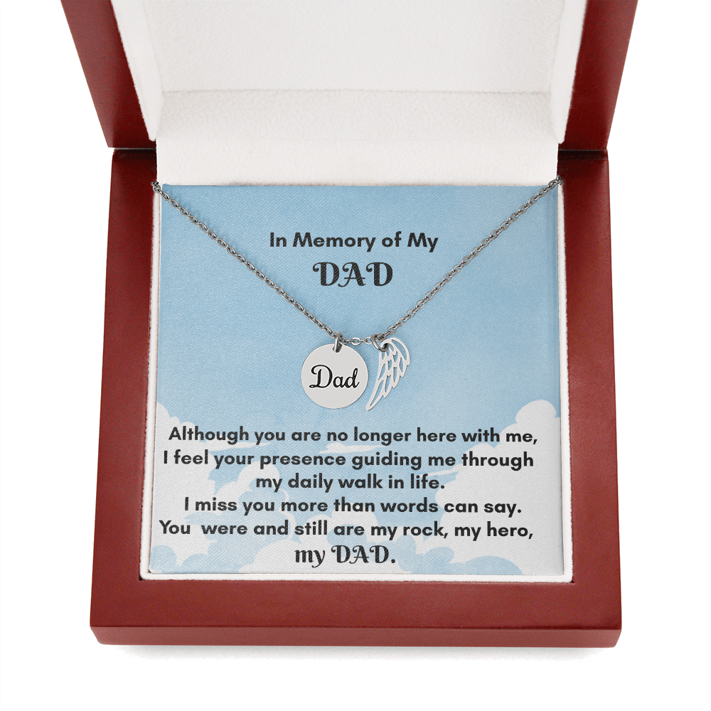 Dad Memorial Necklace