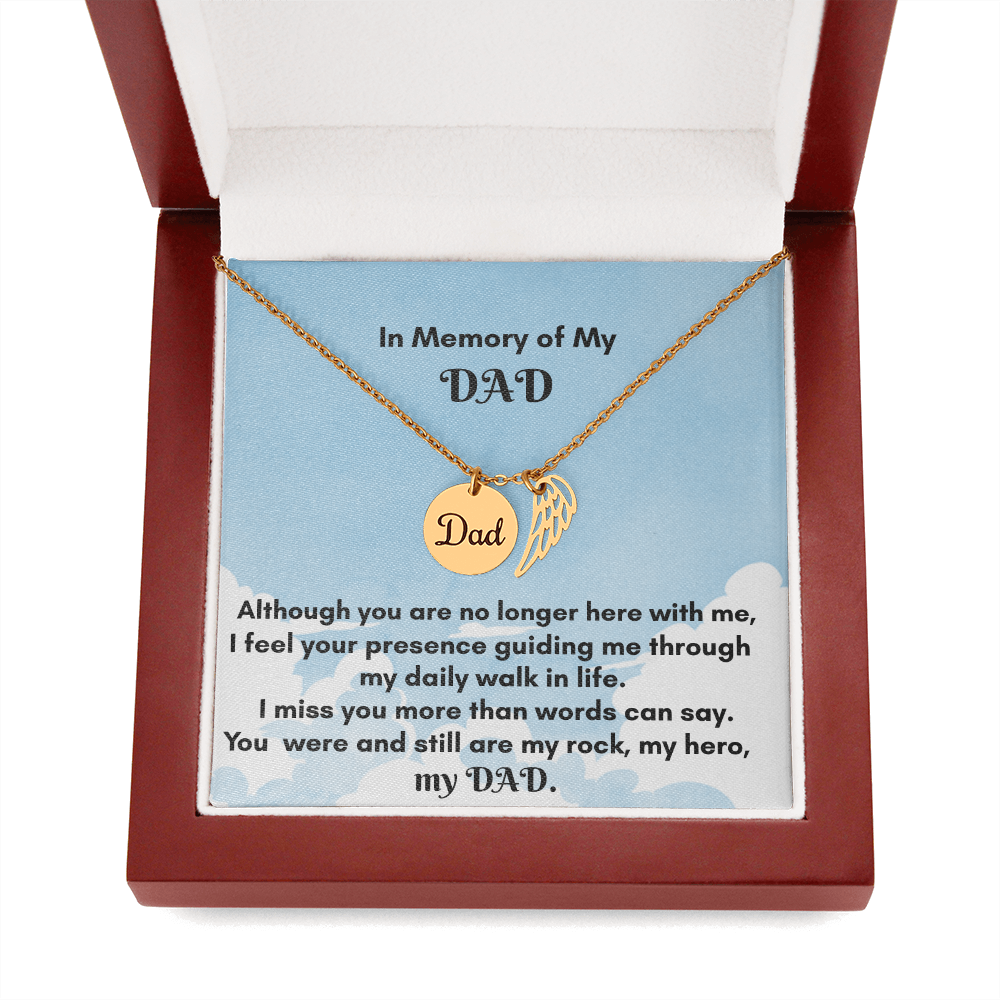 Dad Memorial Necklace
