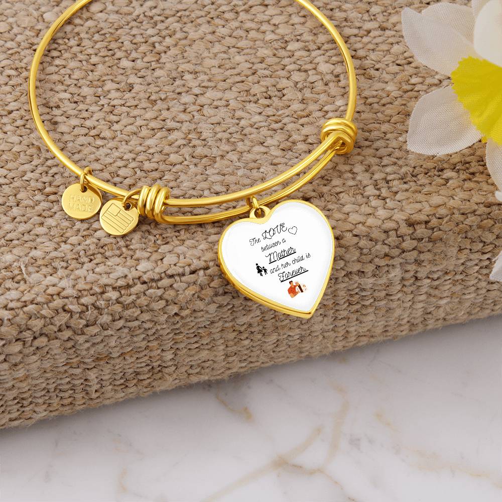 Personalized Mother Love Bangle Bracelet: A Timeless Keepsake