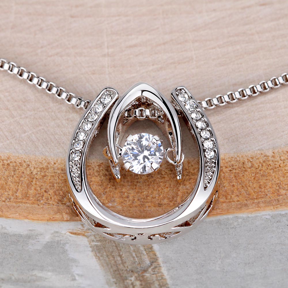 Embrace Your Fate with the Lucky in Love Pendant Necklace