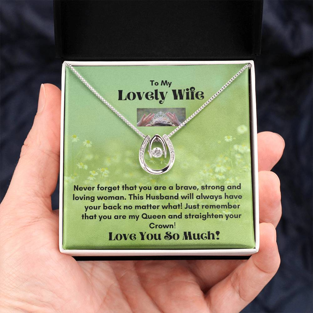Embrace Your Fate with the Lucky in Love Pendant Necklace