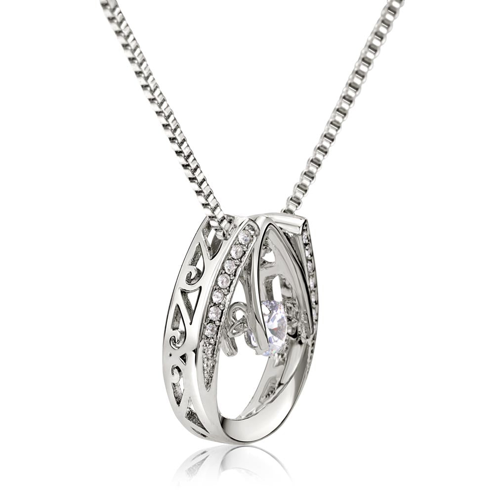 Embrace Your Fate with the Lucky in Love Pendant Necklace
