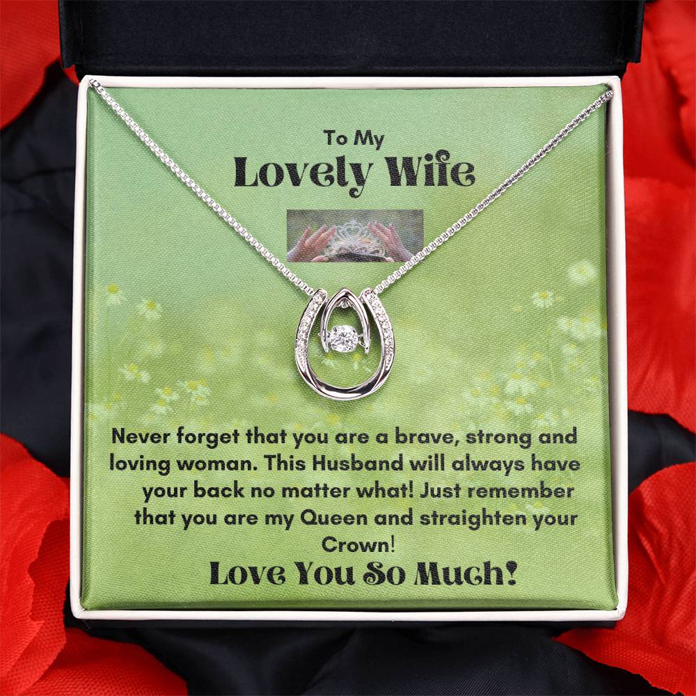 Embrace Your Fate with the Lucky in Love Pendant Necklace
