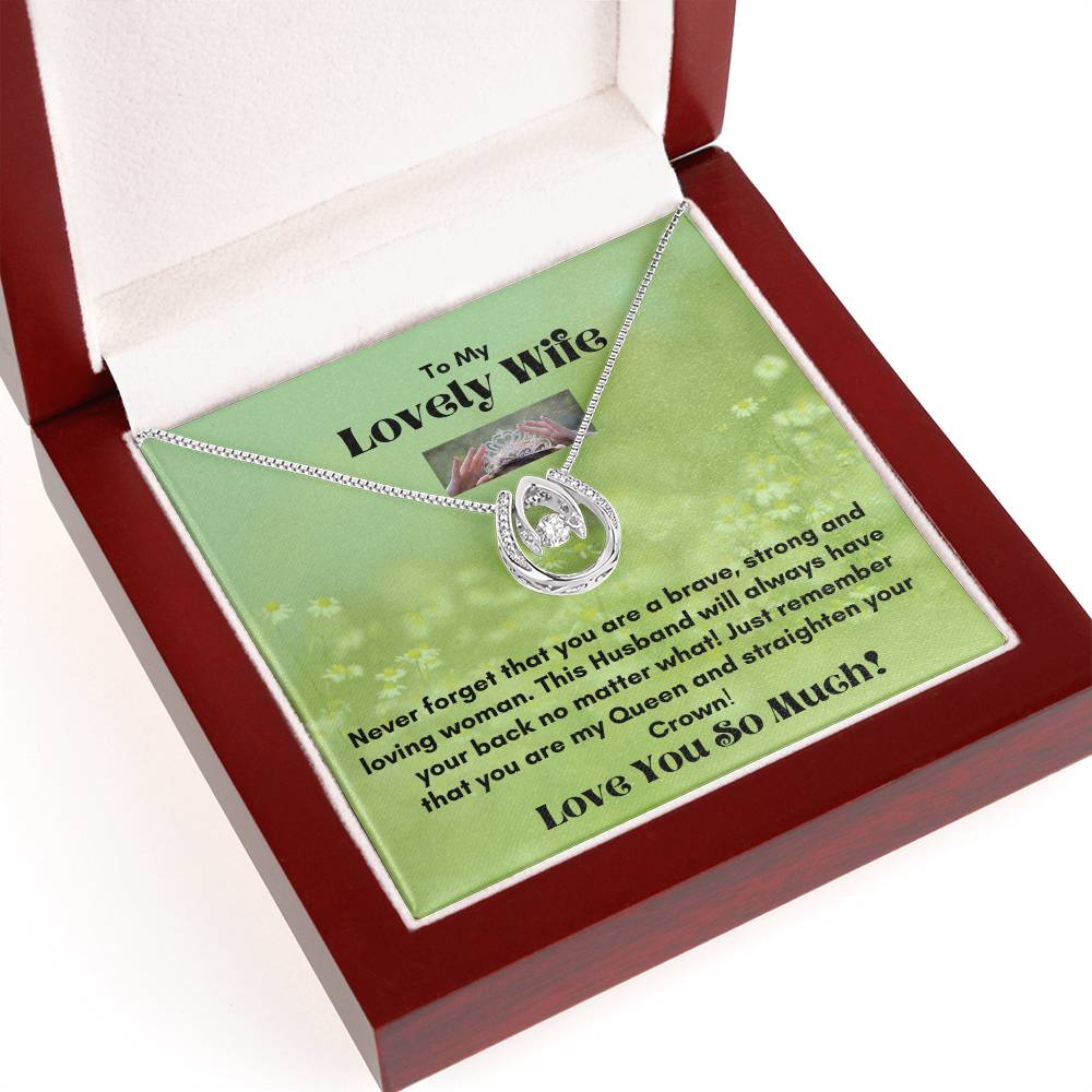 Embrace Your Fate with the Lucky in Love Pendant Necklace