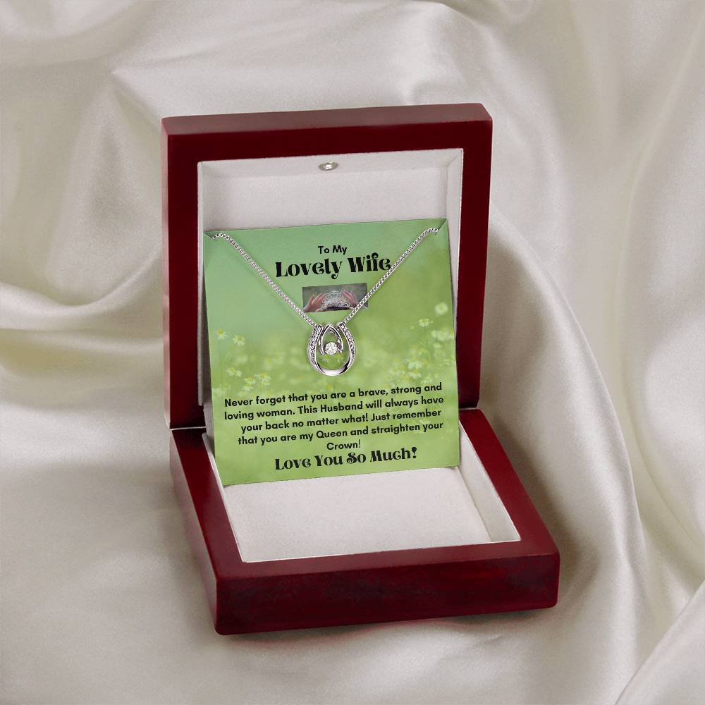 Embrace Your Fate with the Lucky in Love Pendant Necklace