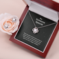 Love Knot Necklace and Earrings