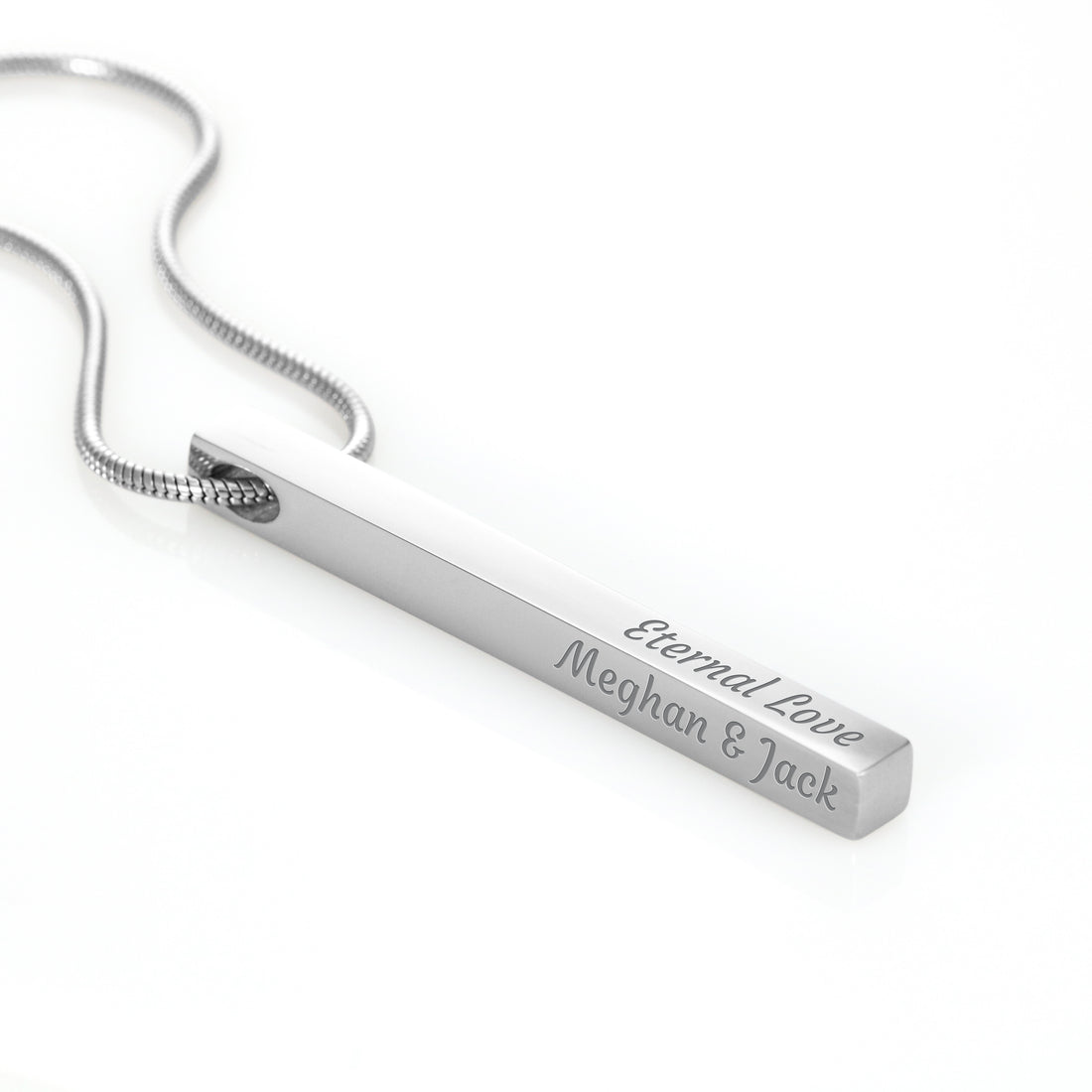personalized engraved stick necklace - Unique & Meaningful Jewelry
