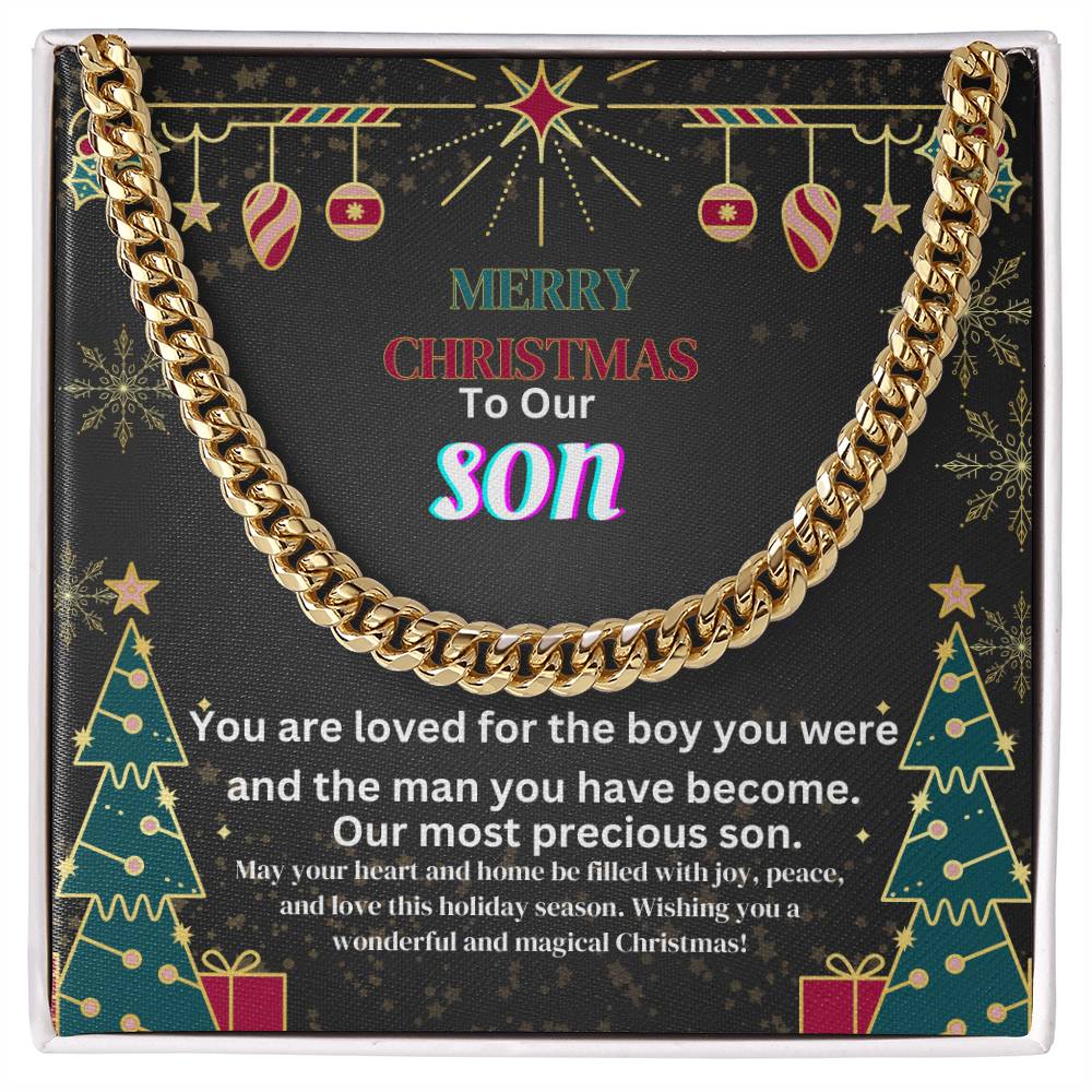 Cuban Link Necklace for Men - A Stylish Gift That Elevates Any Look