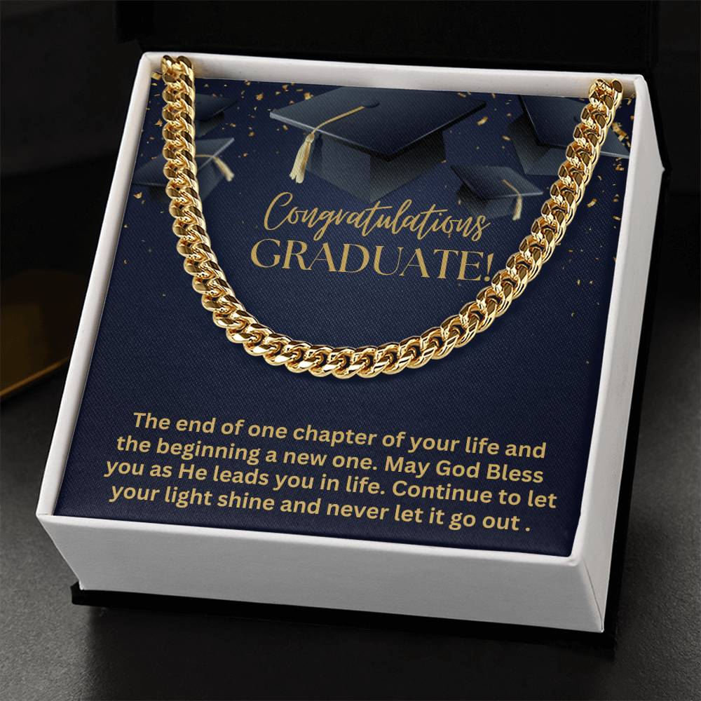 Cuban Link Chain Necklace - The Ultimate Statement Piece for Any Occasion
