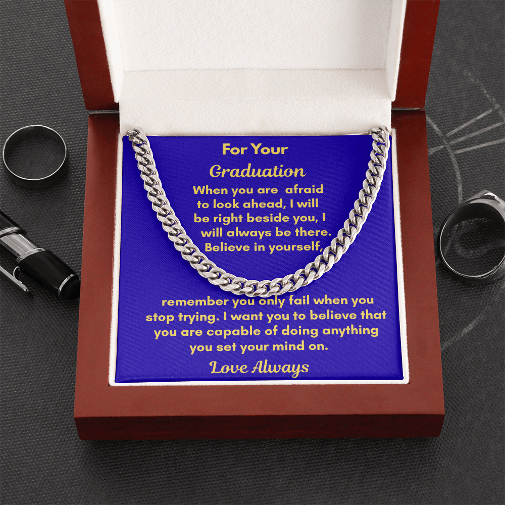 Cuban Link Chain for Graduation: The Perfect Graduation Gift for Your Graduate