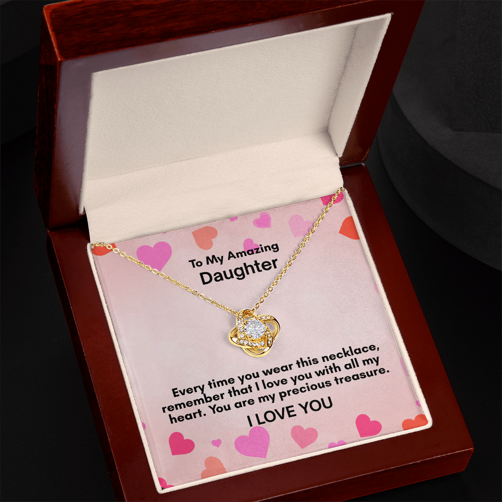 Love Knot Necklace Gift – A Timeless Reminder of Your Unbreakable Bond