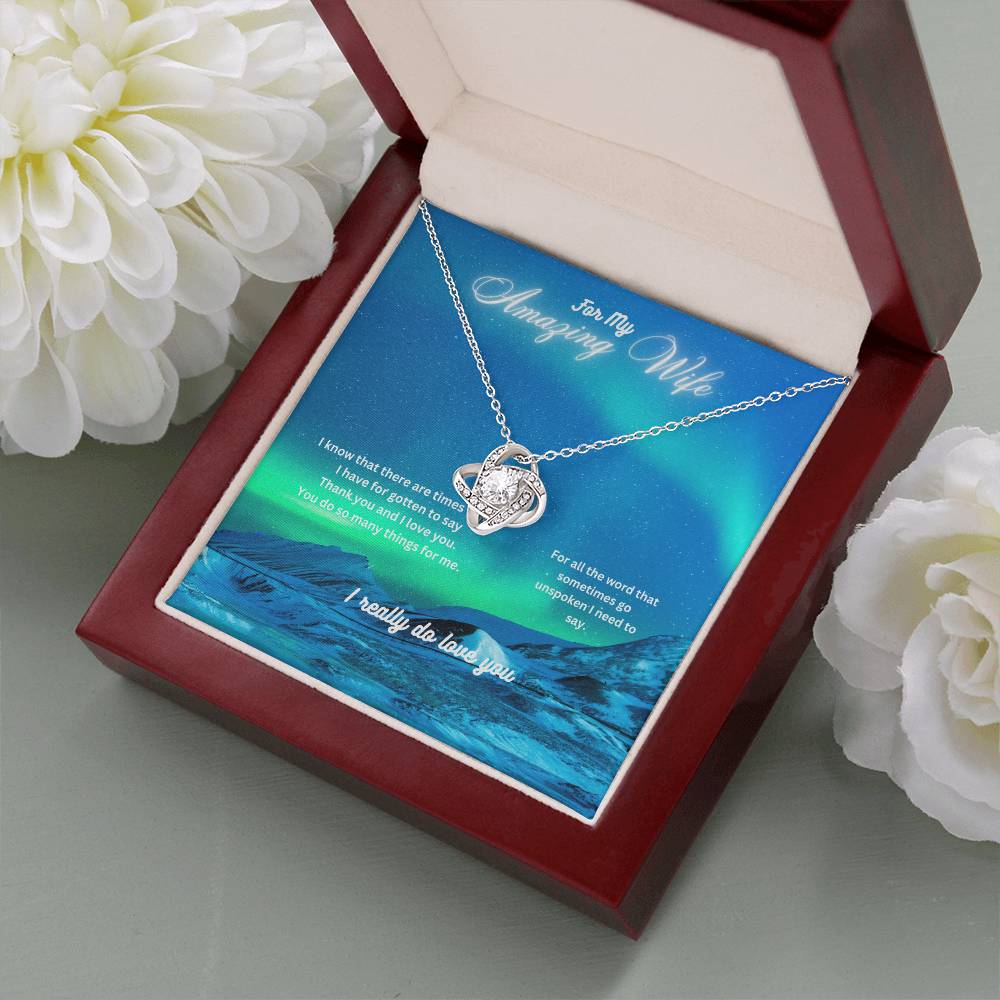 Love Knot Necklace Gift – Celebrate Your Unbreakable Bond