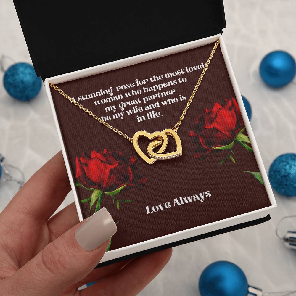 Interlocking Hearts Necklace - A Timeless Symbol of Love