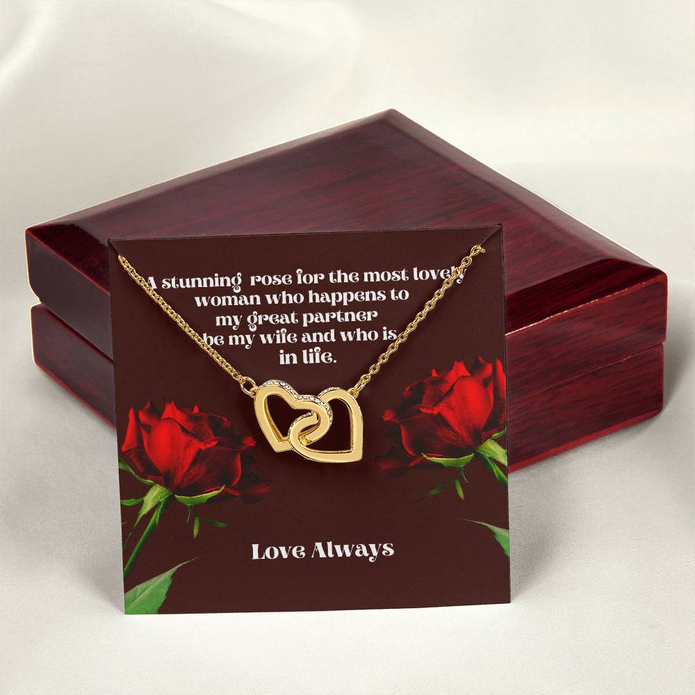 Interlocking Hearts Necklace