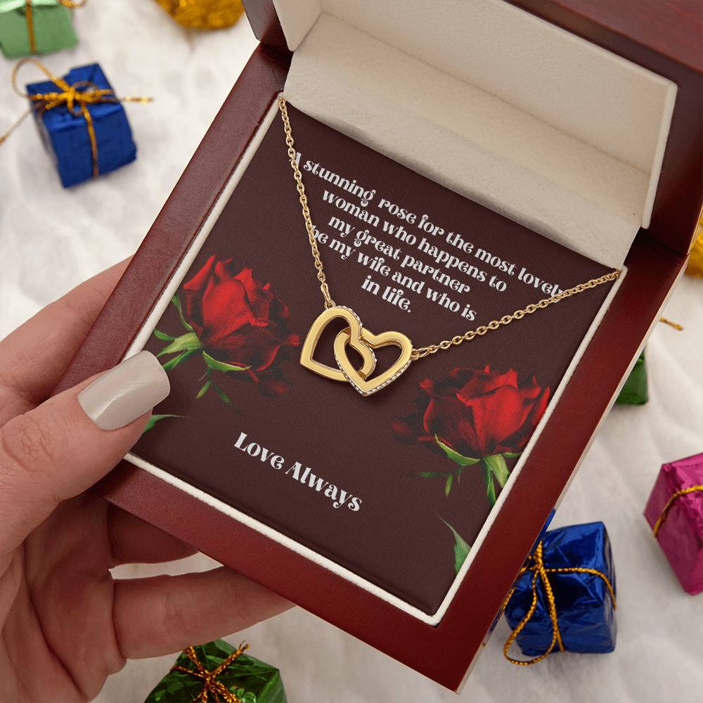 Interlocking Hearts Necklace