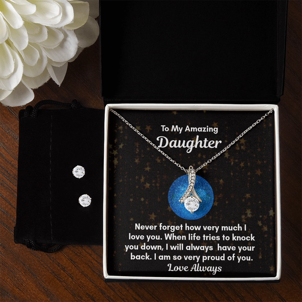 Alluring Beauty Necklace and Earring Set