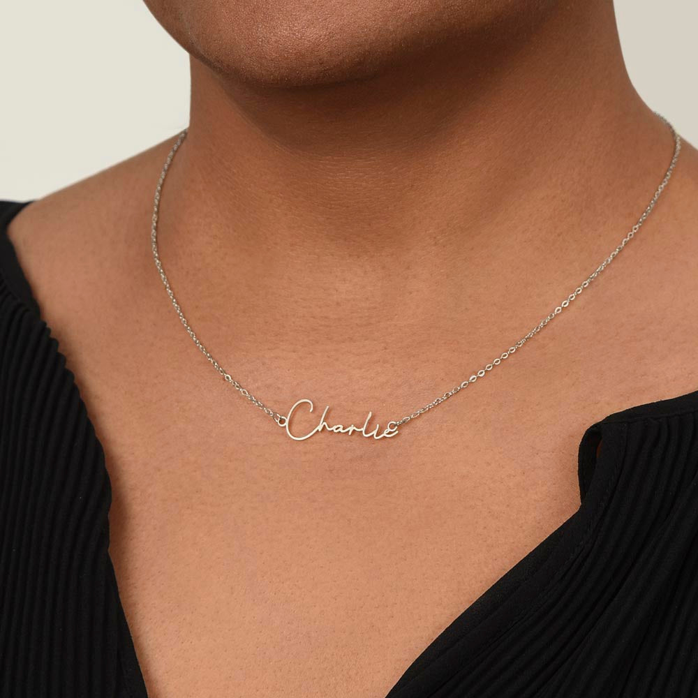 Personalized Name Necklace - A Touch of Love and Style