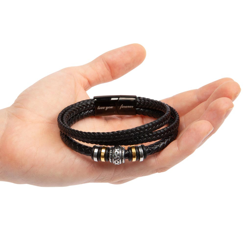 A "Love You Forever" Bracelet for Dad