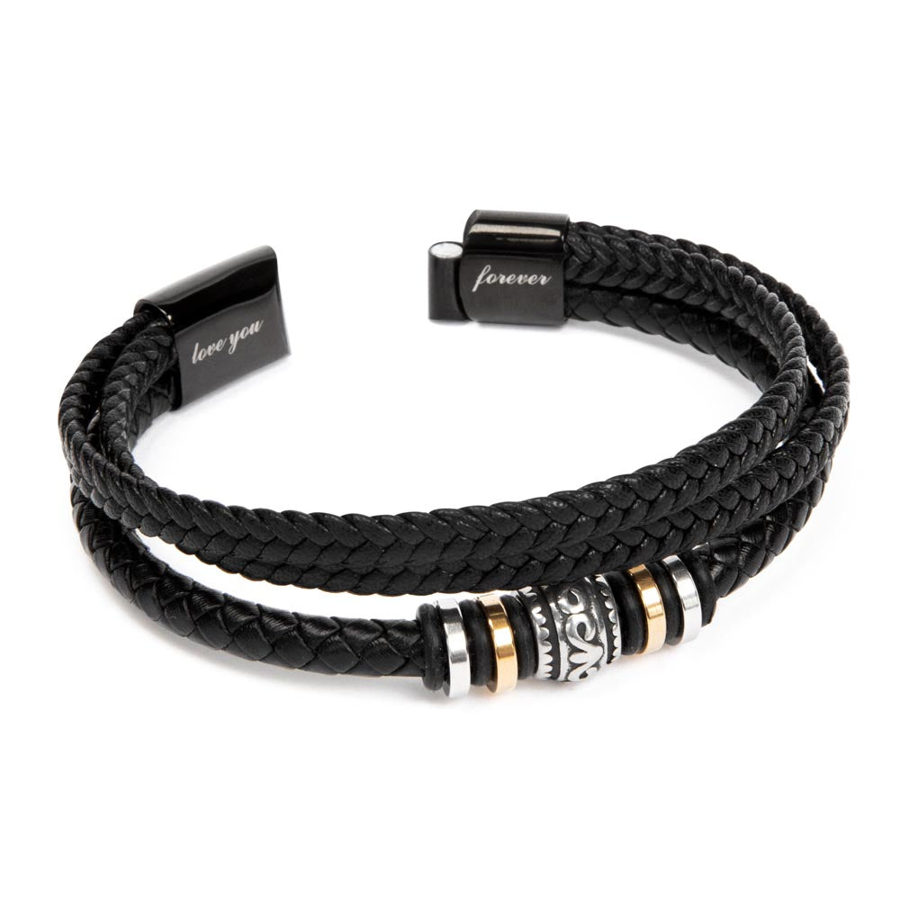 Men's "Love you Forever " Bracelet On sale for a limited time