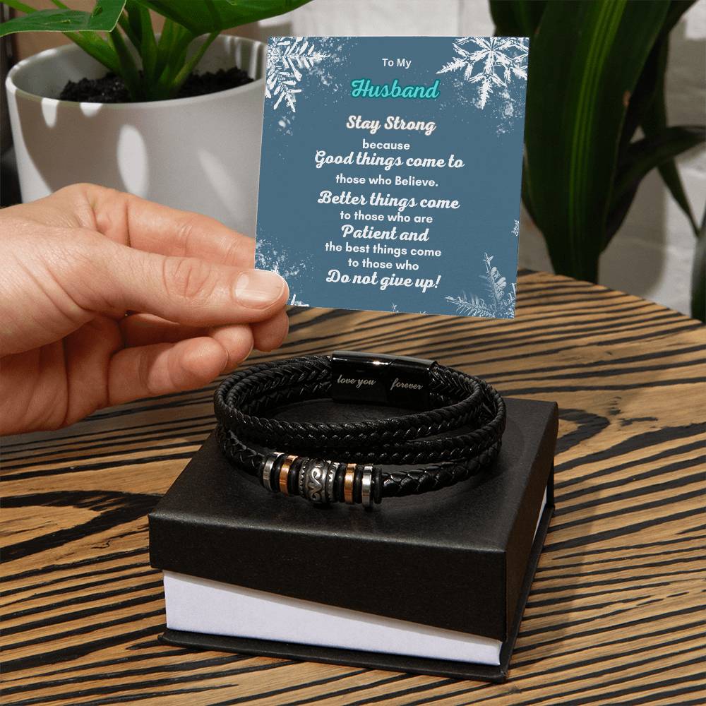 Men Love You Forever Bracelet - A Timeless Gift of Affection