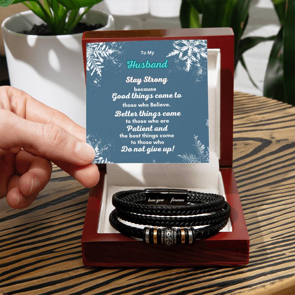 Men Love You Forever Bracelet - A Timeless Gift of Affection