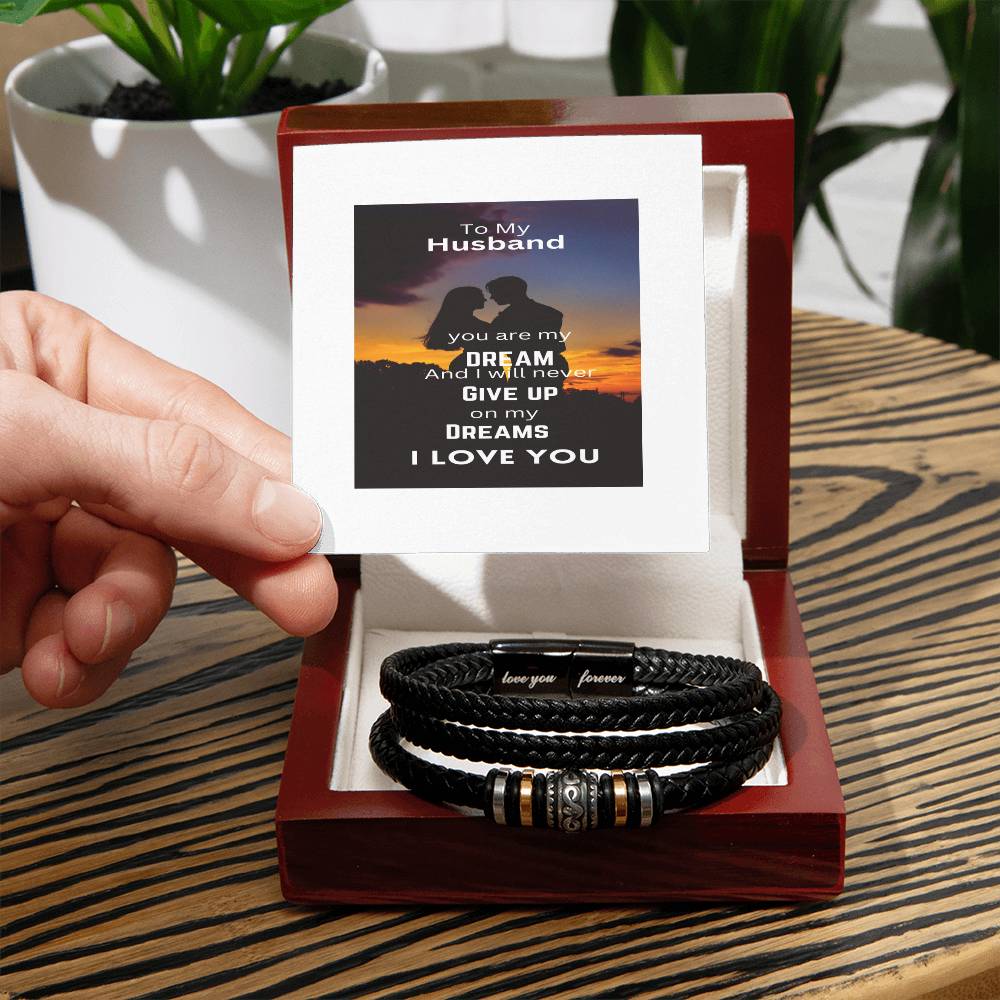 Eternal Love Men Bracelet - A Stylish Reminder of Your Affection