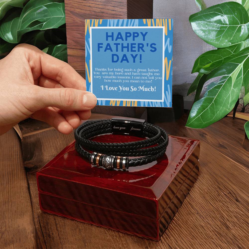 Forever Love Stainless Steel Bracelet