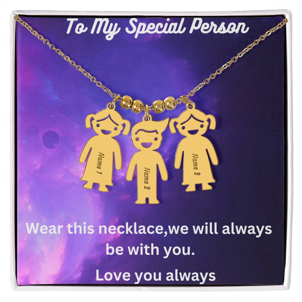 Personalized Kids Charm Necklace: A Heartfelt Gift That Keeps Loved Ones Close