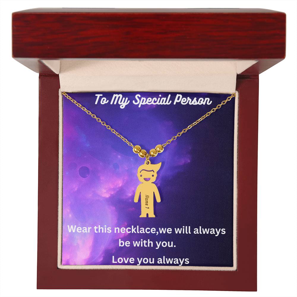 Personalized Kids Charm Necklace: A Heartfelt Gift That Keeps Loved Ones Close