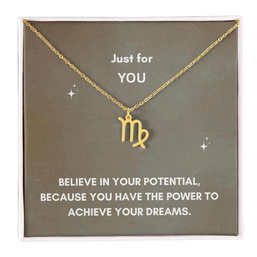 Personalized Zodiac Necklace - A Unique Astrological Gift for Her