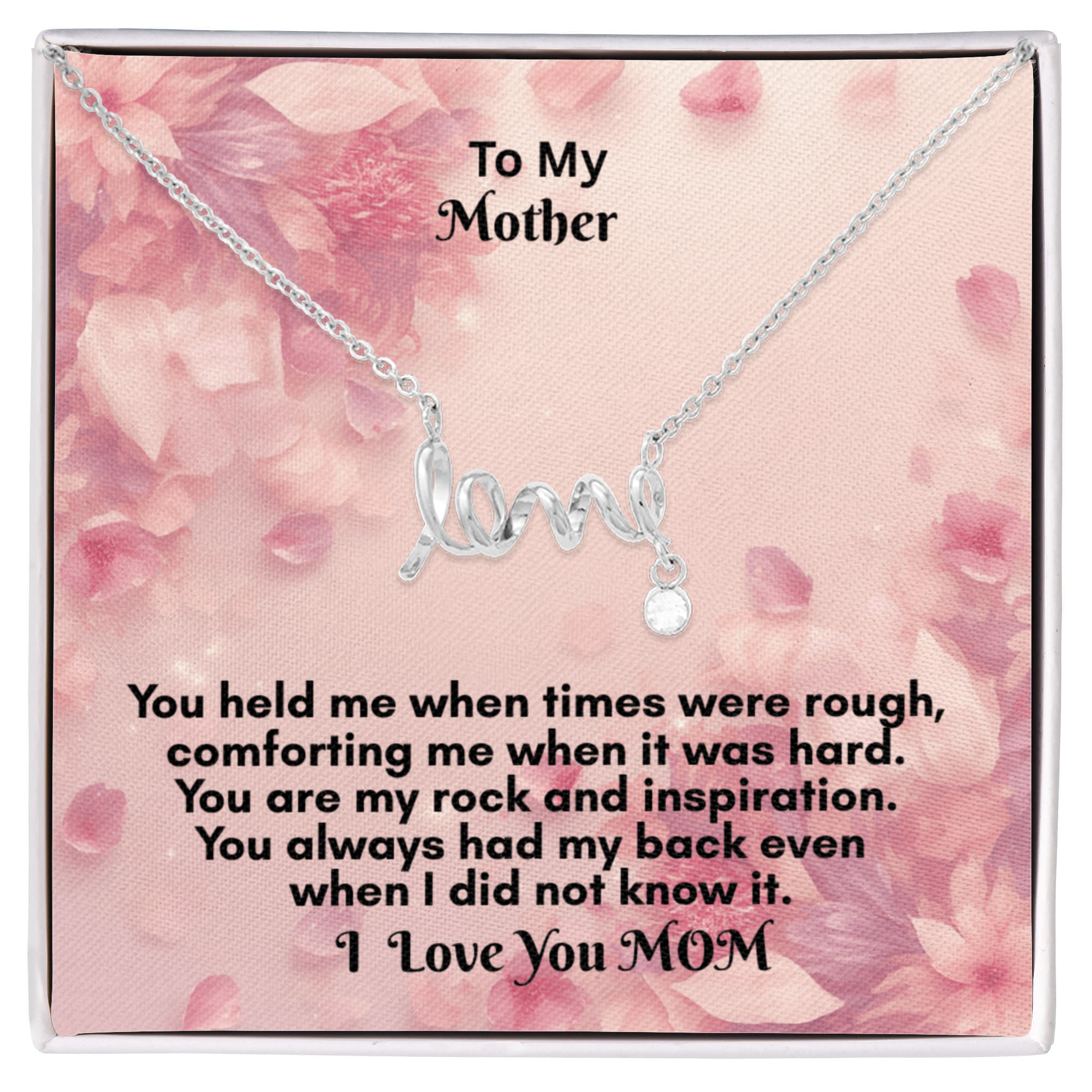 Scripted Love Necklace - Dainty Jewelry to Express Your Affection