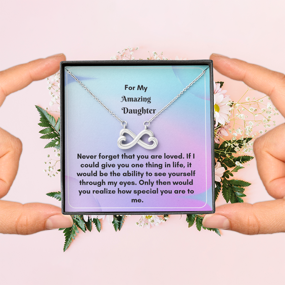 Endless Love Necklace - A Timeless Heartfelt Gift for Your Daughter