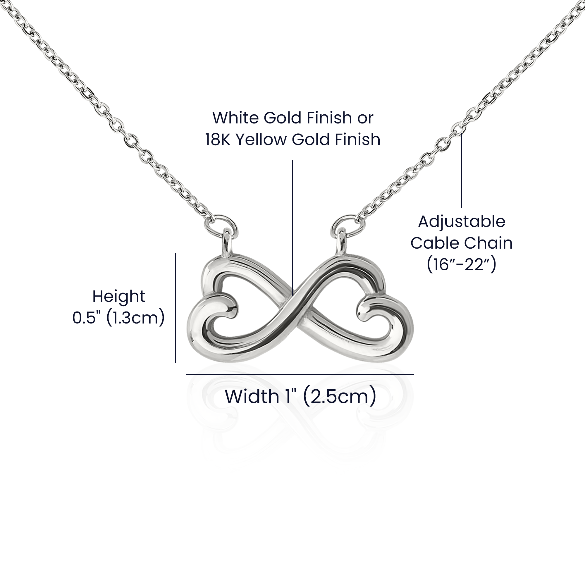 Endless Love Necklace - A Timeless Heartfelt Gift for Your Daughter