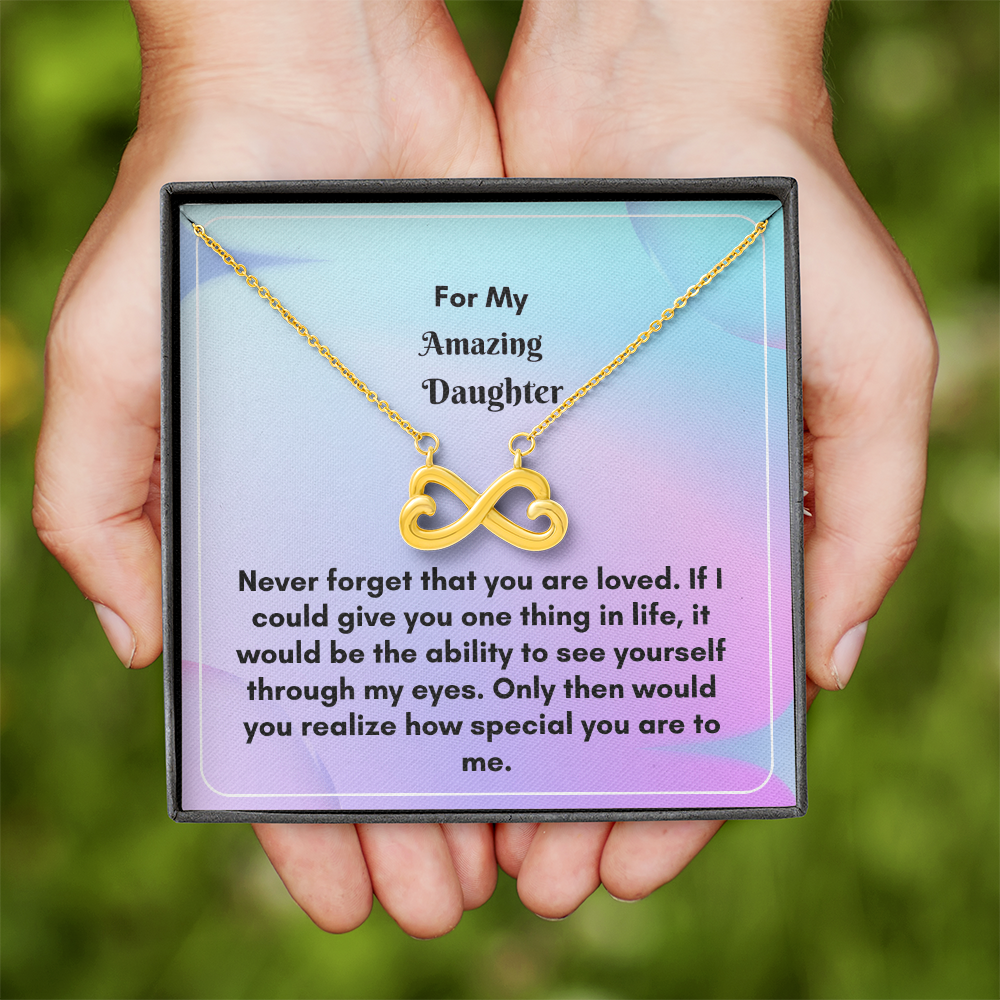 Endless Love Necklace - A Timeless Heartfelt Gift for Your Daughter