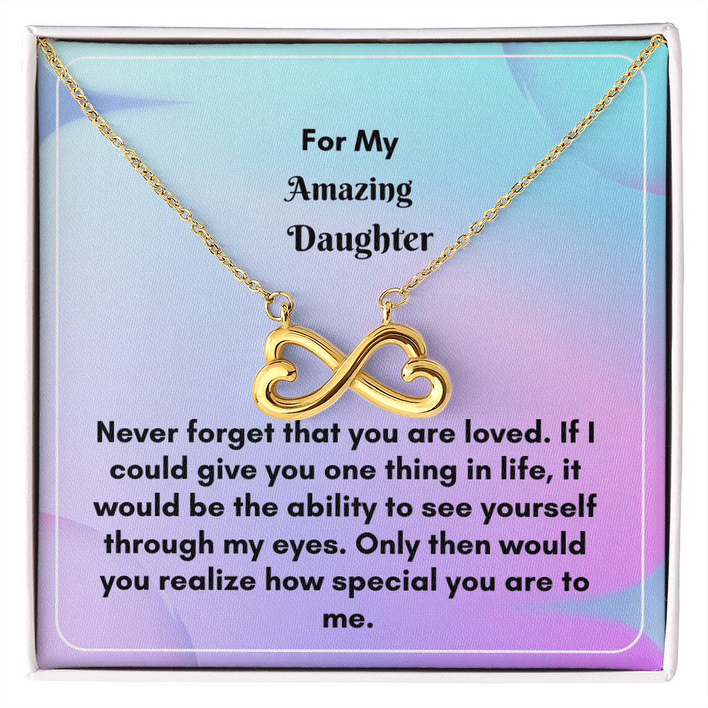 Endless Love Necklace - A Timeless Heartfelt Gift for Your Daughter
