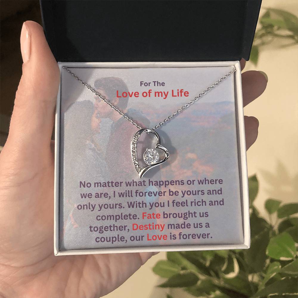 Forever Love Necklace - A Timeless Gift for Her Heart