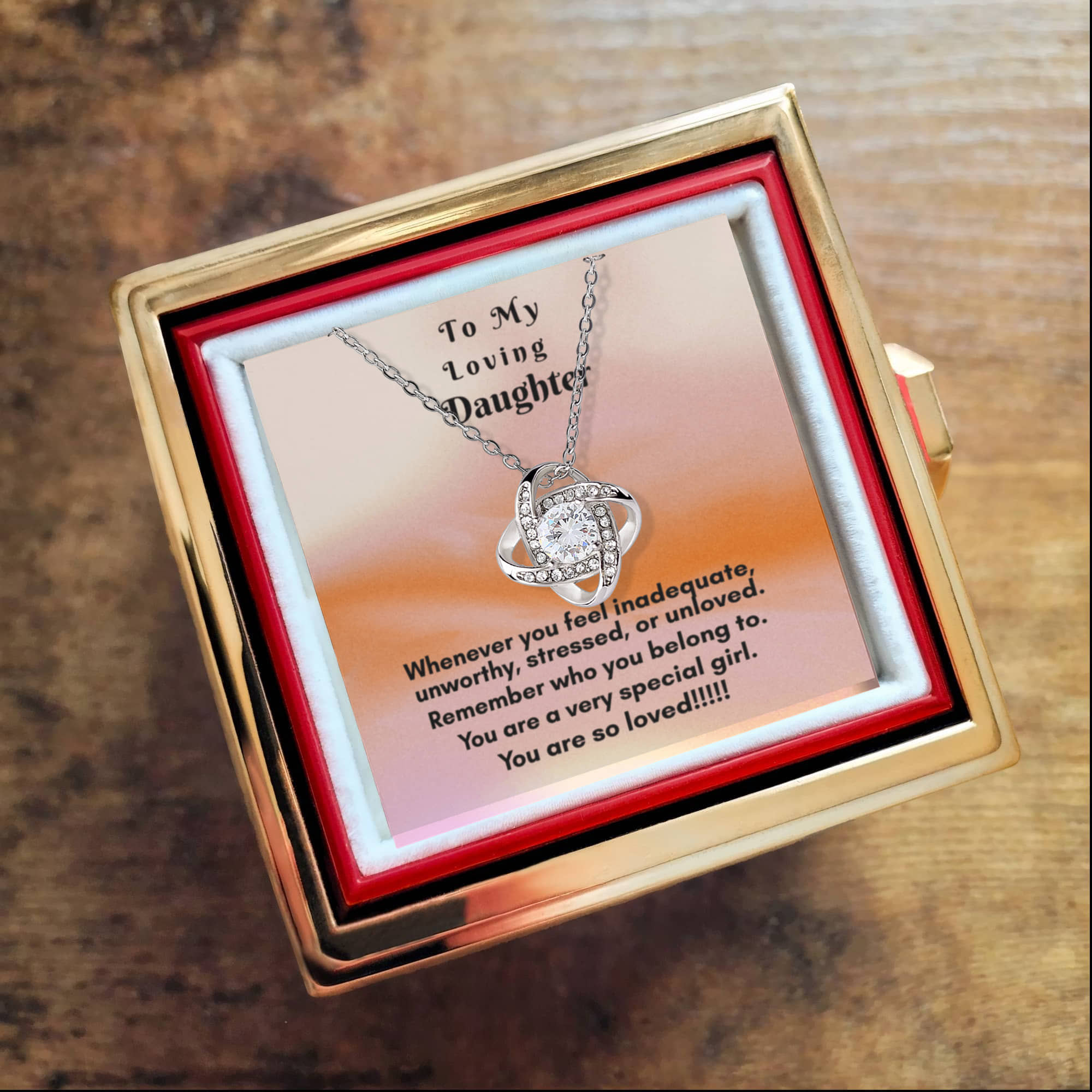 Love Knot Necklace Gift – A Timeless Symbol of Unbreakable Bonds