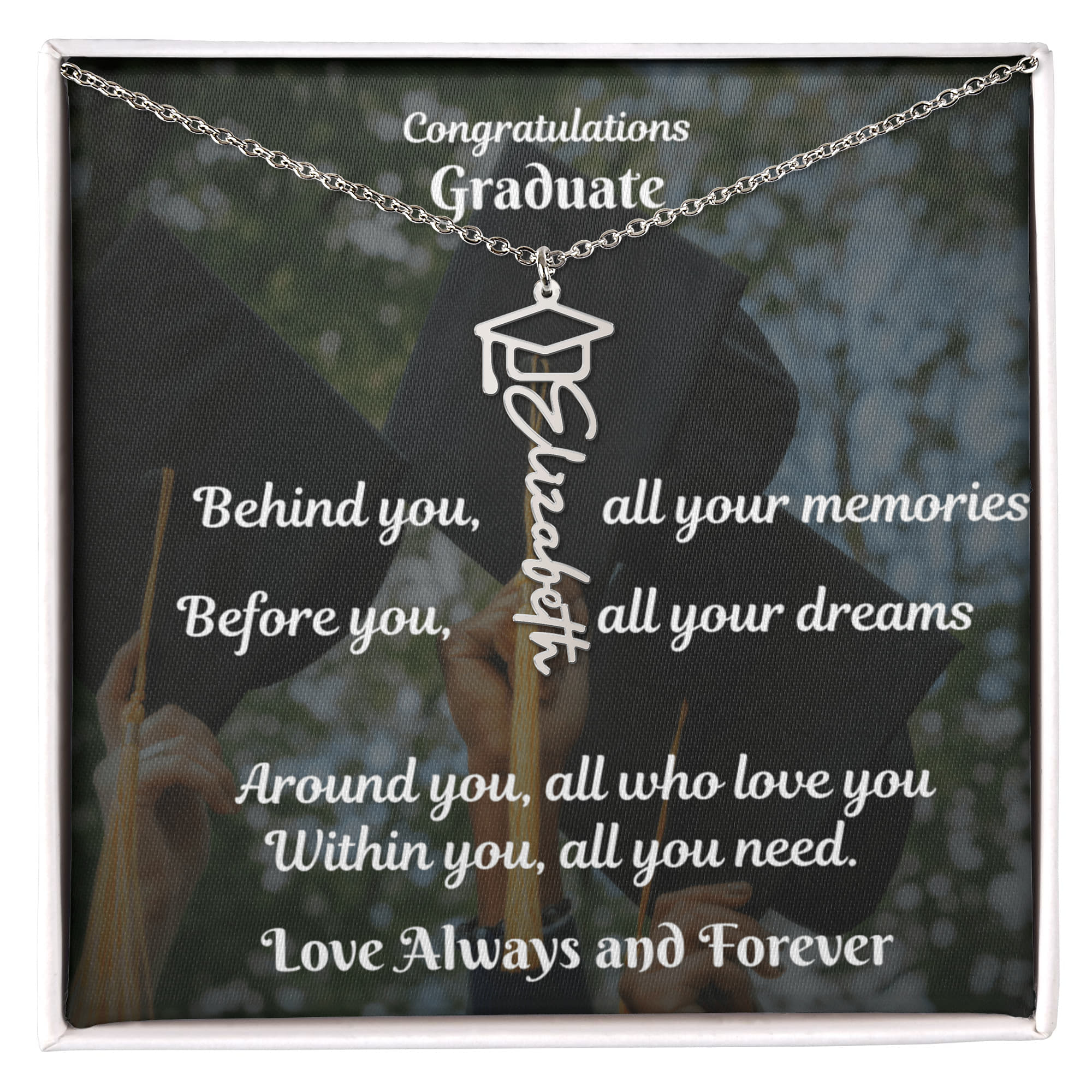 Personalized Graduation Necklace: A Cherished Keepsake for Life’s Milestones