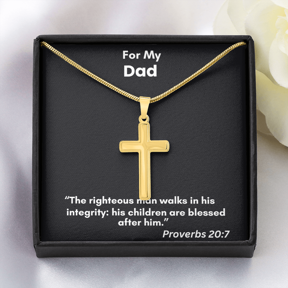 Customizable Cross Necklace for Meaningful Gift-Giving