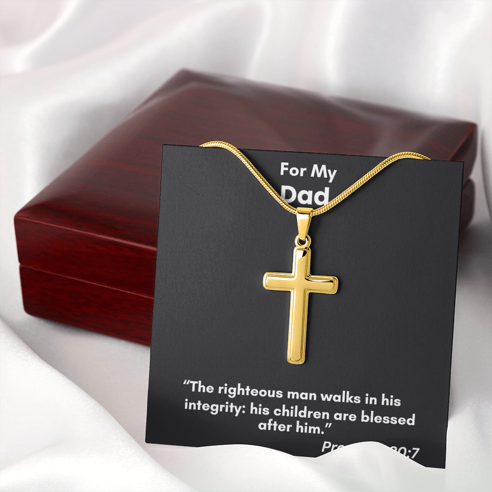 Customizable Cross Necklace for Meaningful Gift-Giving