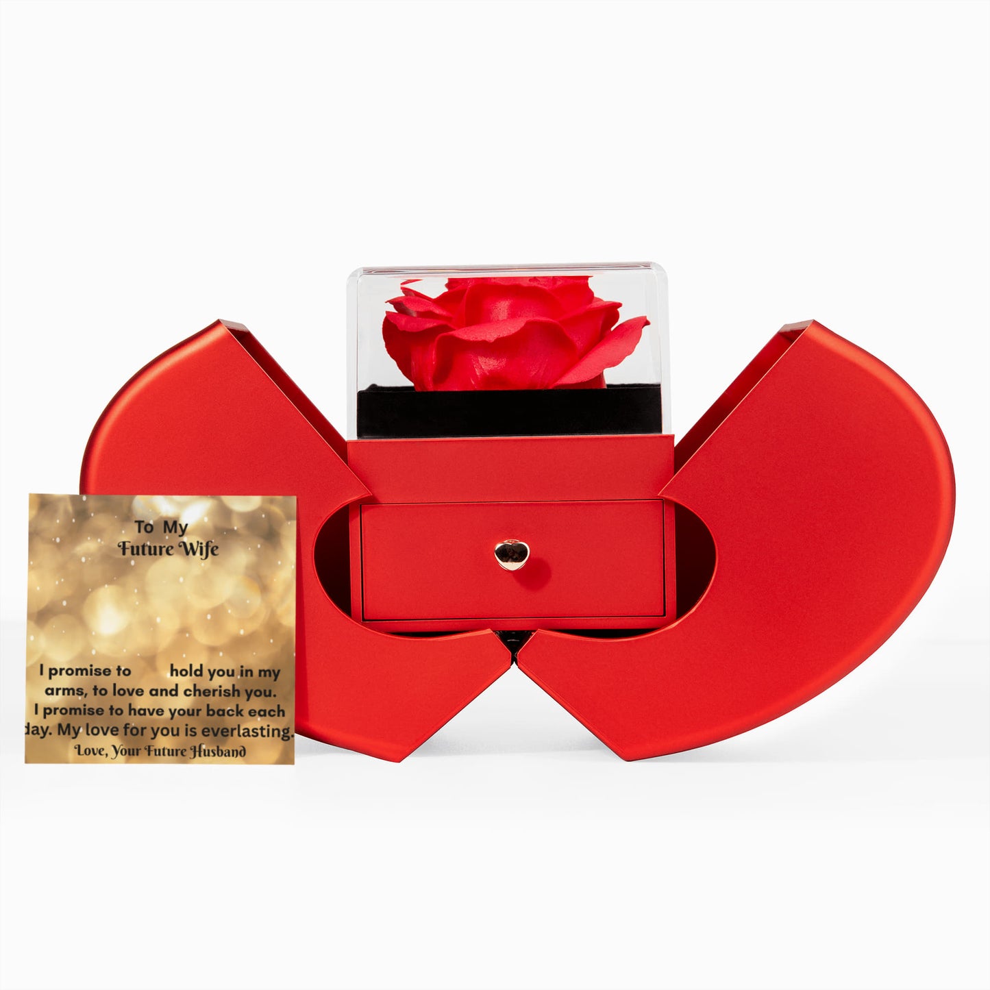 Forever Love Necklace and Heart Box gift set.