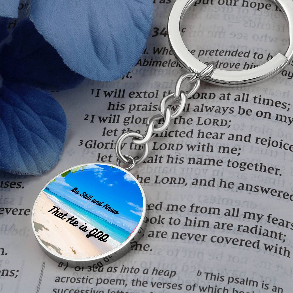 Be Still Key Chain